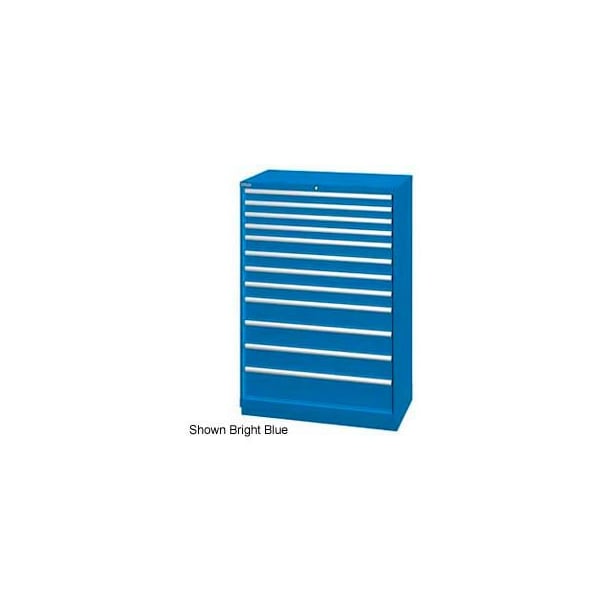 Lista International Lista 40-1/4"W Cabinet, 12 Drawer, 174 Compart - Bright Blue, No Lock XSHS1350-1201BBNL - main